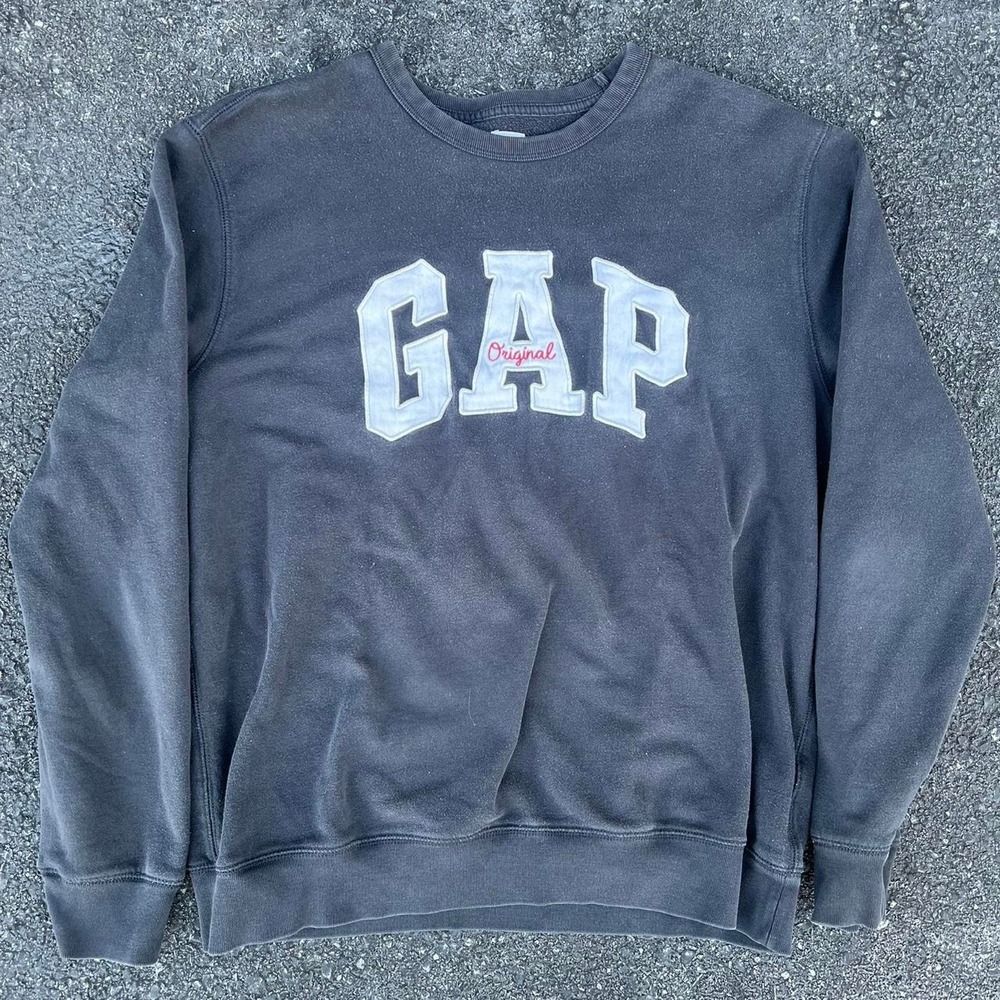 1990s GAP Arch Logo Sweater Size L